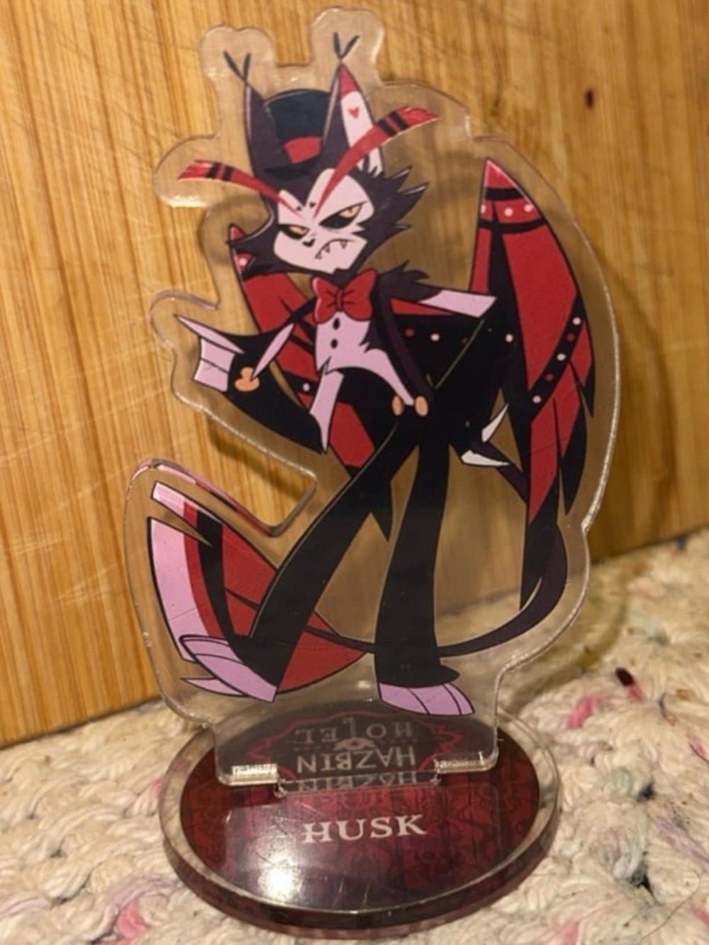 Hazbin Hotel Helluva Boss Husk anime acrylic figure standee